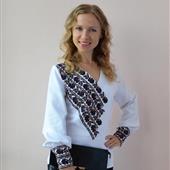 Блузка с вышивкой "Эмилия"